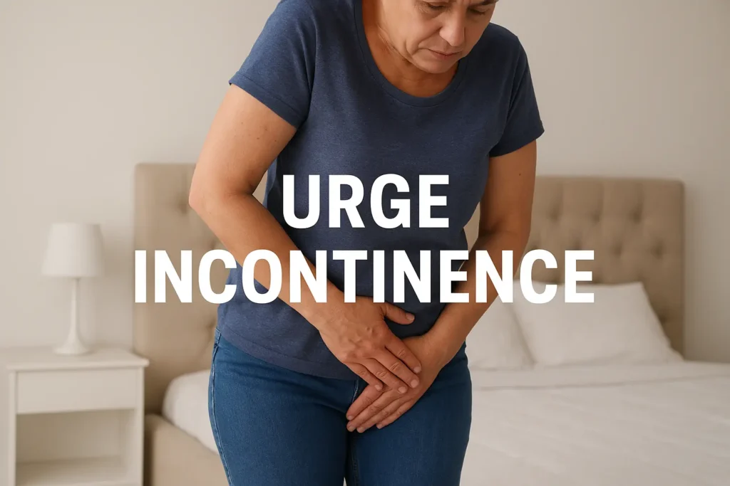 how to manage urge incontinence Sydenham symptoms